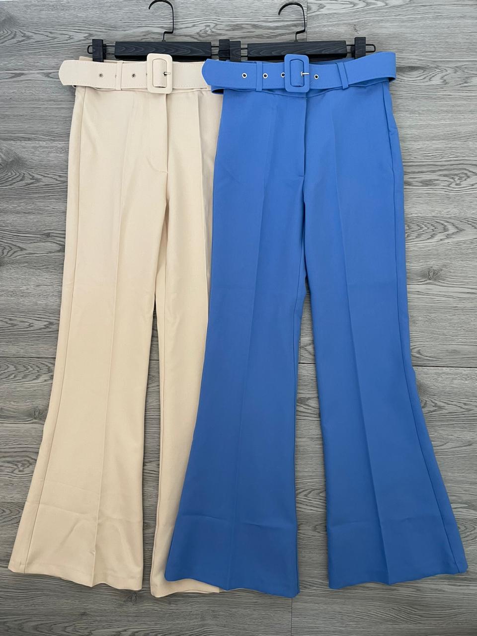 Flare Karol Pants With Belt