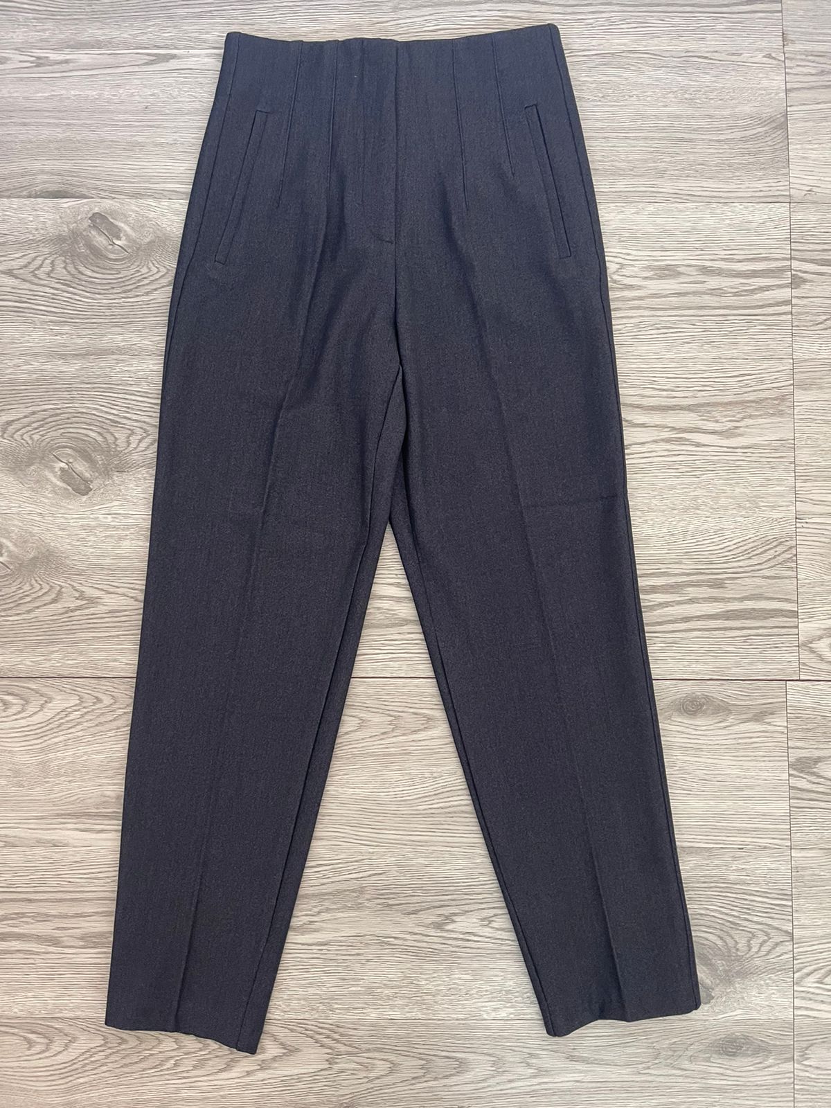 High Waist Pant – Navy Blue