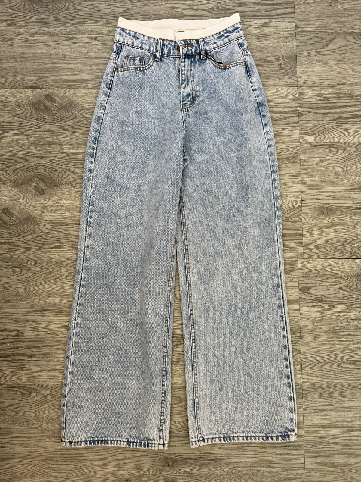 Elastic Waist Jeans