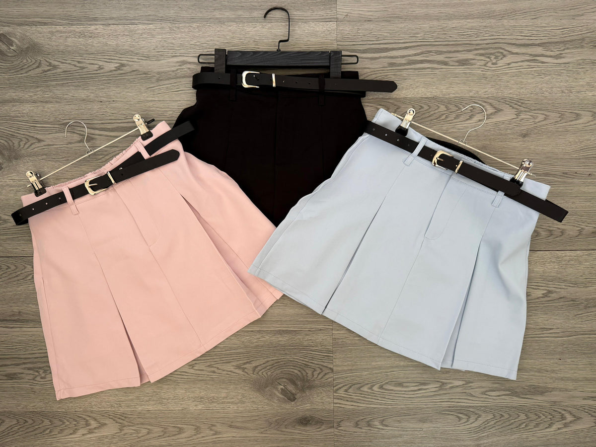 Skirt With Belt