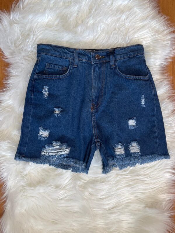 Short Jeans – Blue Ripped