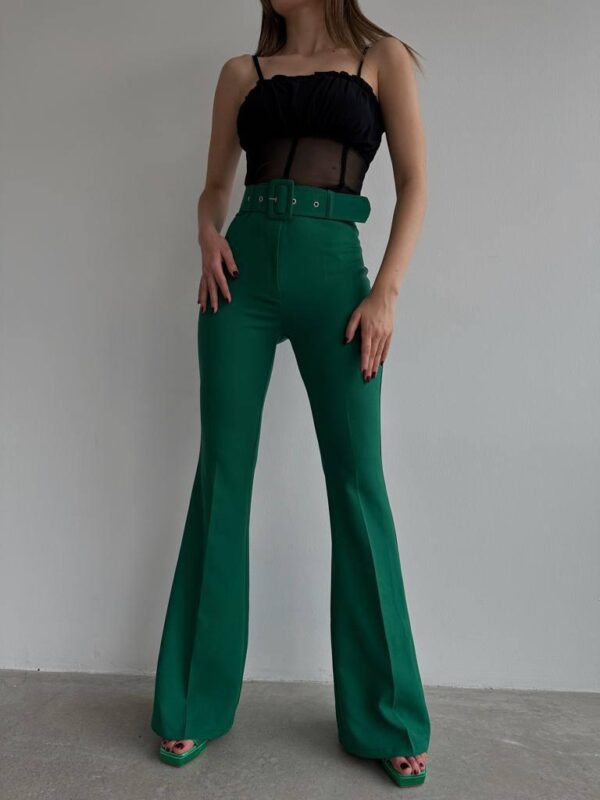 Flare Pant – Green