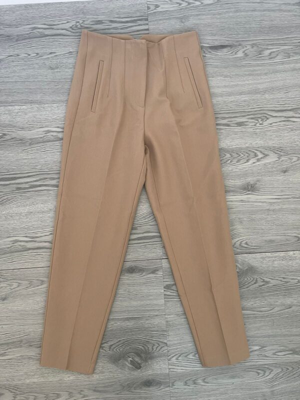 High Waist Pant – Beige