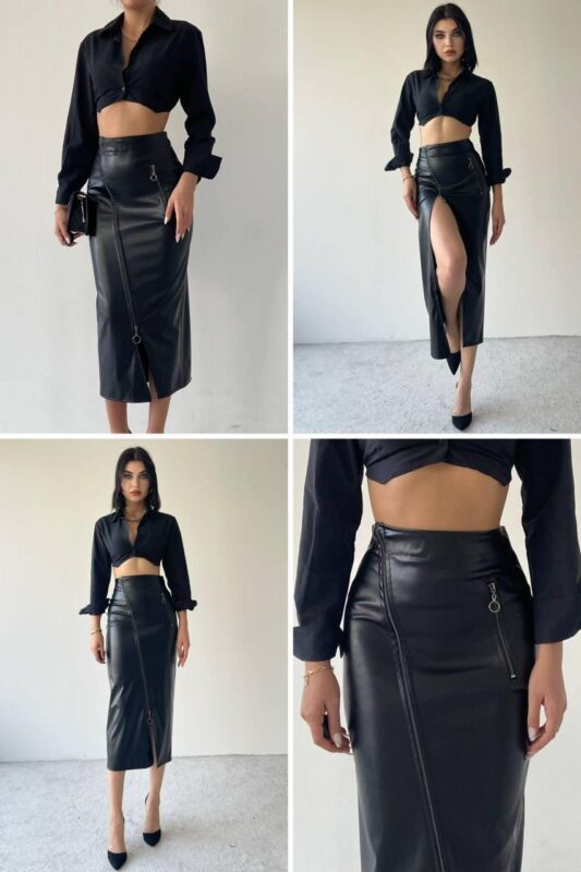 Leather Skirt