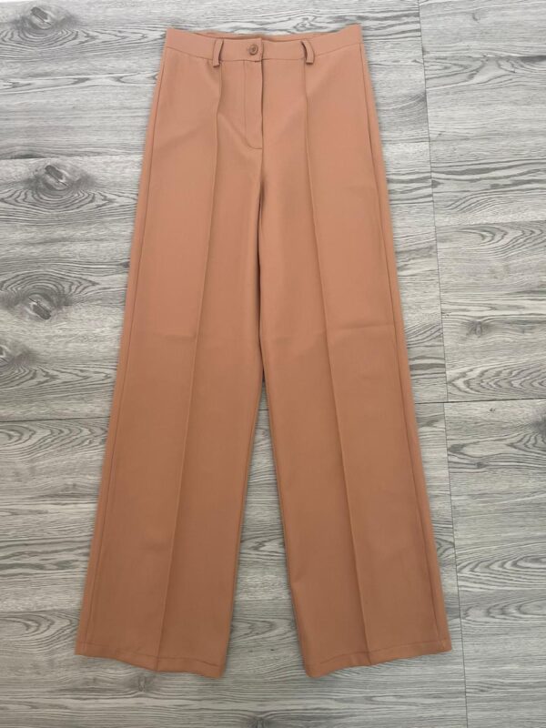 Camel Straight Leg Pant