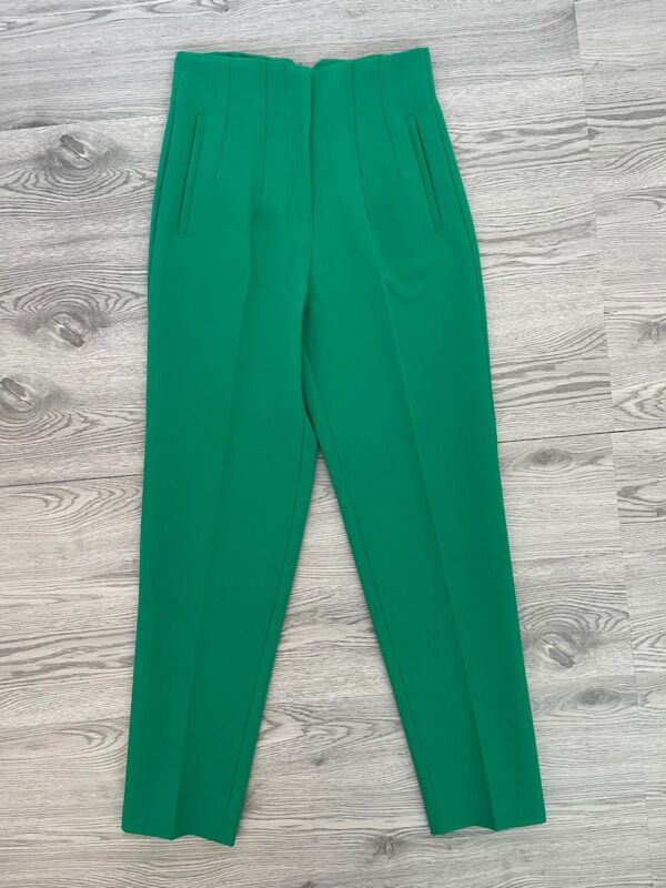 High Waist Pant – Green 2