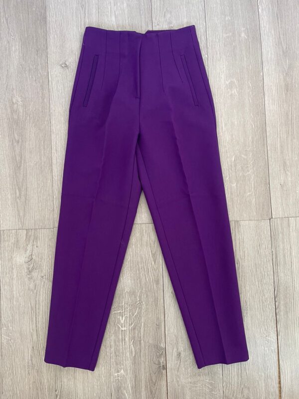 High Waist Pant – Purple