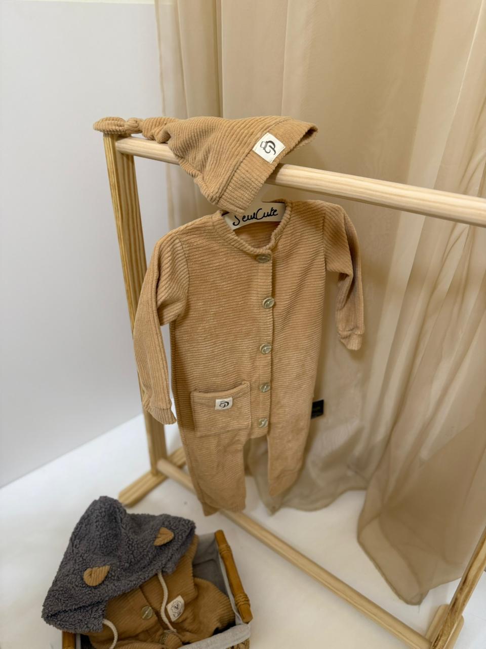 Velvel Beige Jumpsuit