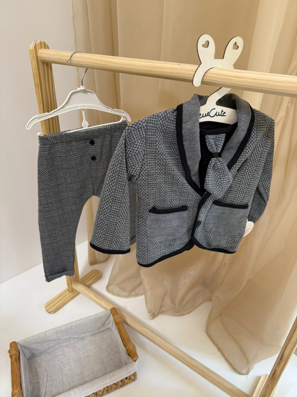 Suit-Style Elegant Set