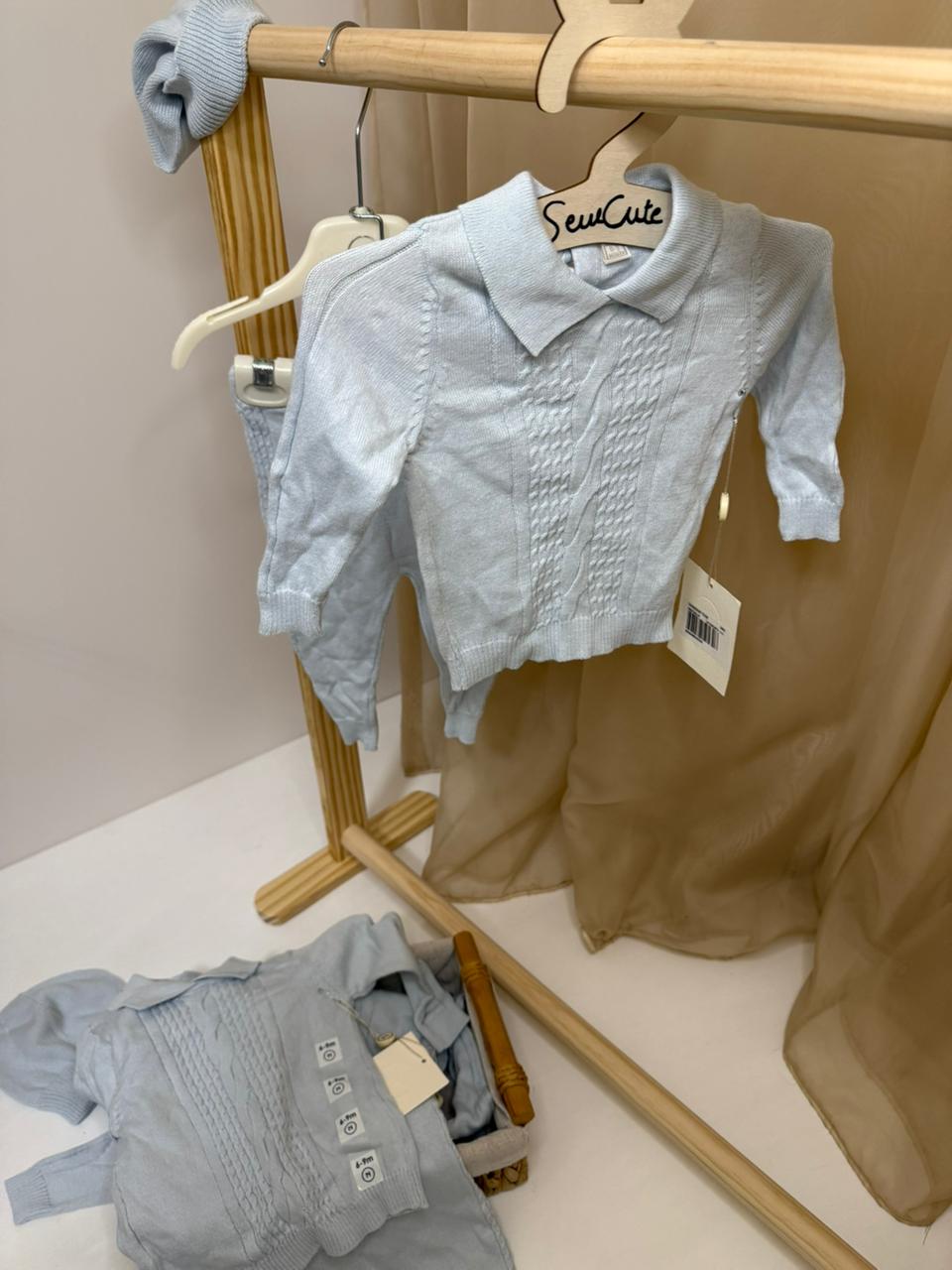 Blue Nipperland Triko Set