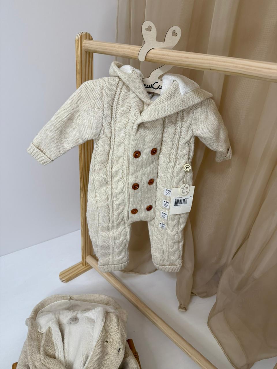 Fleeced Nipperland Triko Jumpsuit