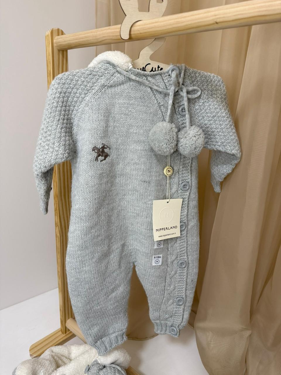 Fleeced Nipperland Triko Jumpsuit