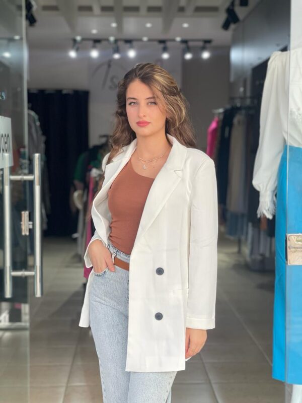 White Blazer