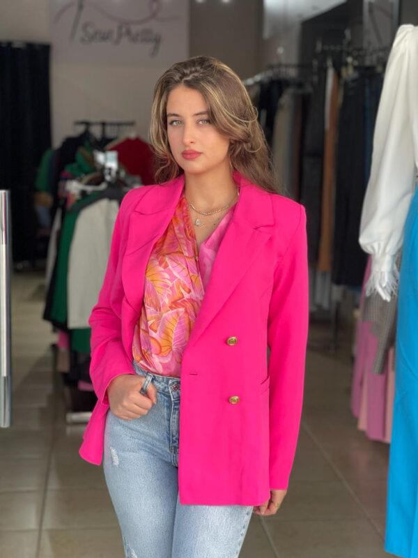 Fuchsia Blazer