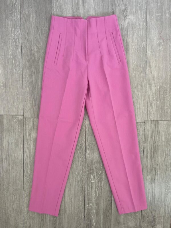 High Waist Pant – Fushia